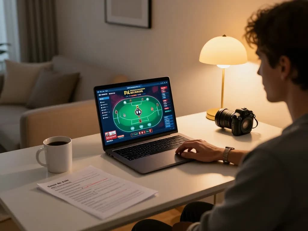 Engaging in game bài strategies while playing poker online at home