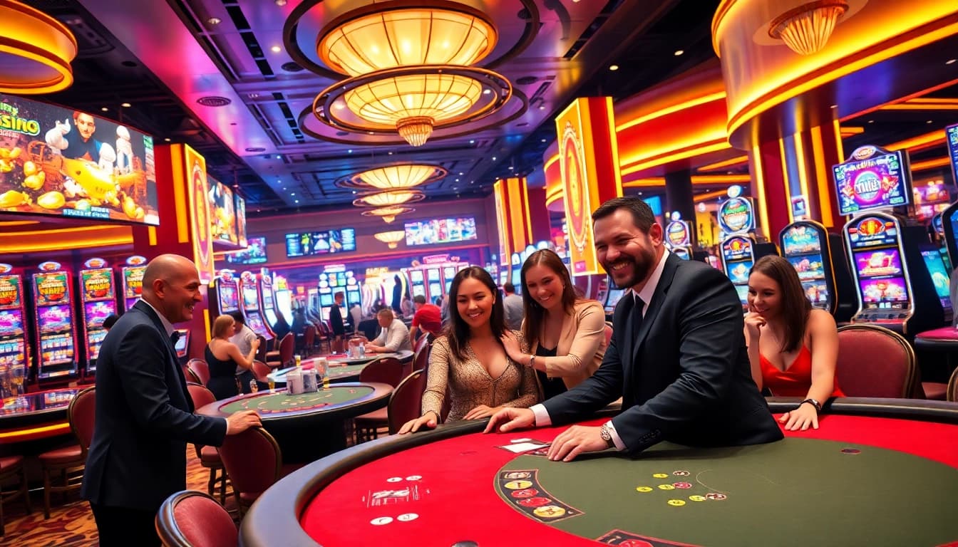 Experience the excitement of AT99娛樂城 with vibrant casino games and lively players.