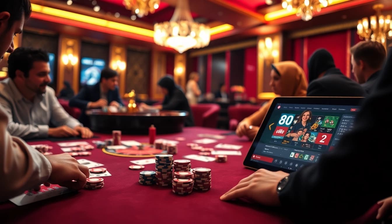 Experience the excitement of gaming strategies at OPEN 88 casino with vibrant poker action.