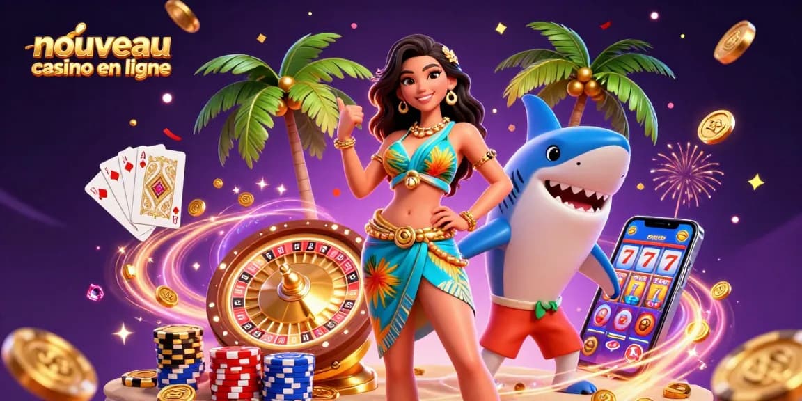 Experience the thrill of nouveau casino en ligne with stunning visuals of cash, games, and excitement.