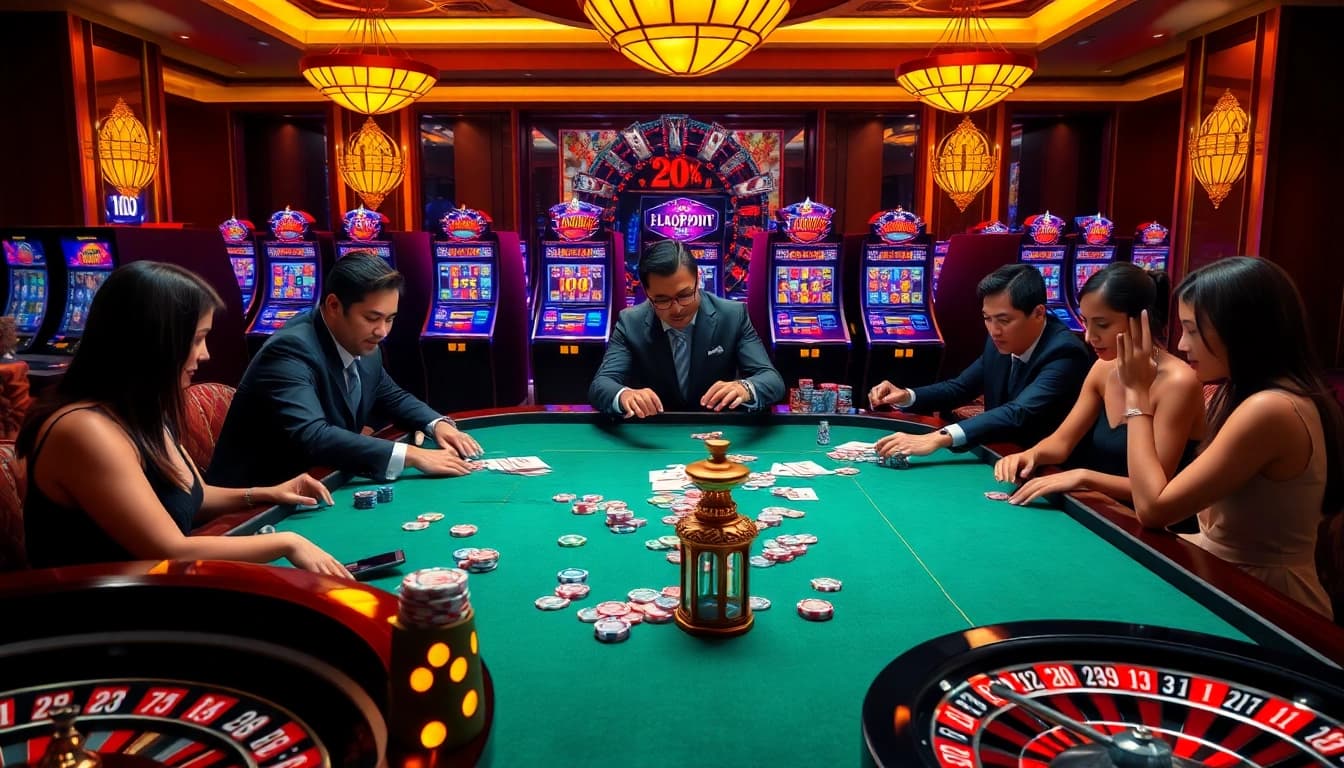 Experience the excitement of gambling at https://hitclub9.us.com/ with vibrant casino scenes and engaging gameplay.