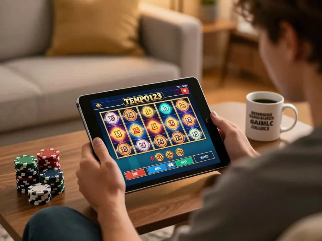 Rasakan gameplay mendebarkan dengan Slot Tempo123 sambil merencanakan di suasana rumah yang nyaman.