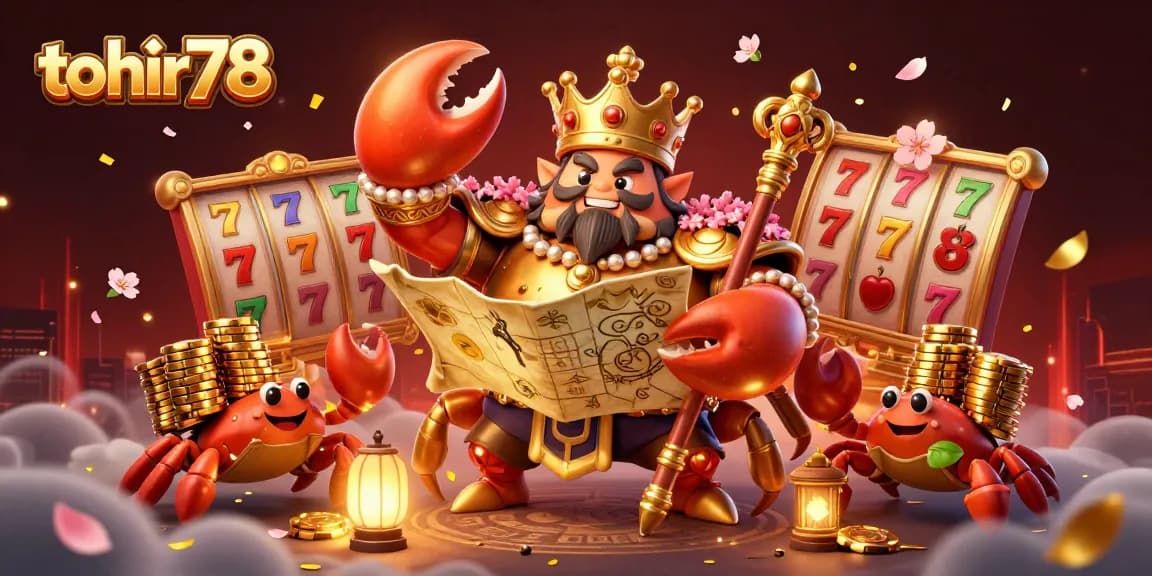 Menangkan jackpot di tohir78 dengan ilustrasi kasino yang memukau dan elemen keberuntungan.