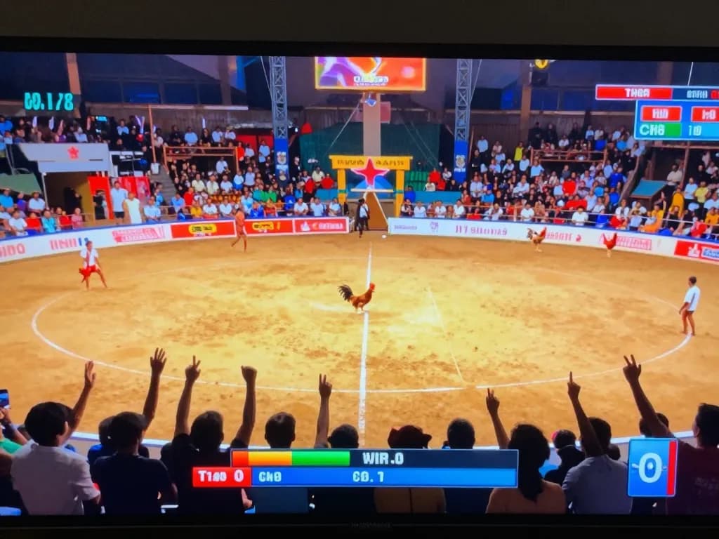 Xem đá gà Thomo hôm nay qua livestream đầy sống động, thể hiện sự phấn khích và sự tham gia của người xem.