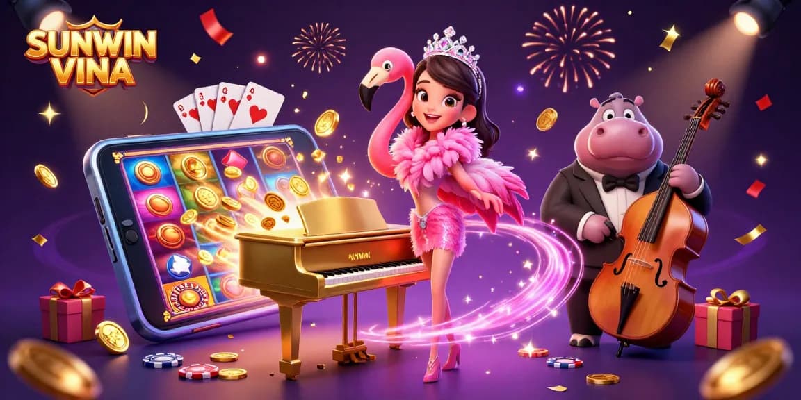 Experience thrilling gameplay with SUNWIN VINA's vibrant slots and casino action.