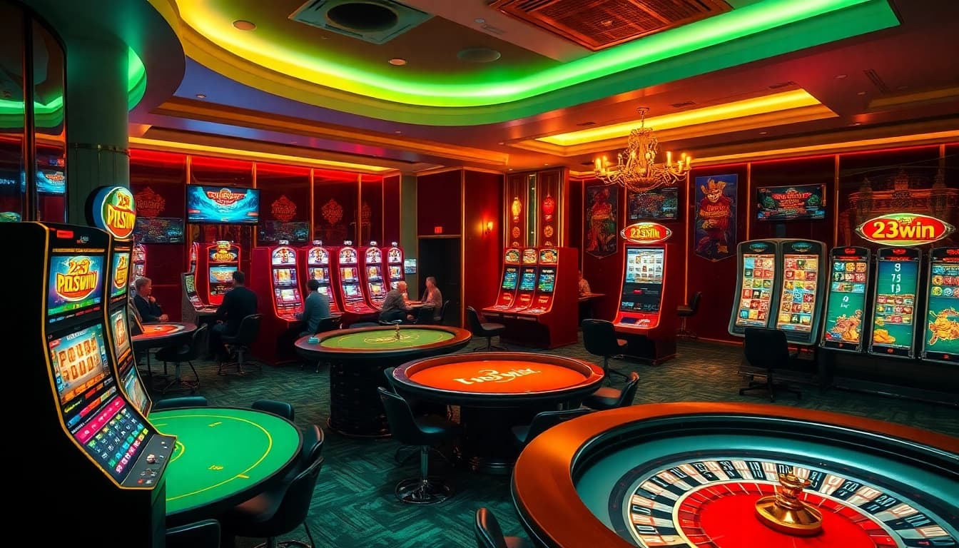 Experience the excitement of gambling at 23win, where luxury meets thrilling gameplay.