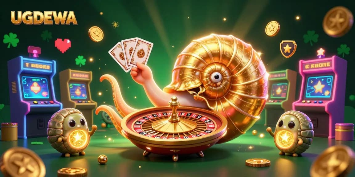 Experience UGDEWA's thrilling card games with dynamic elements and vibrant casino atmosphere.