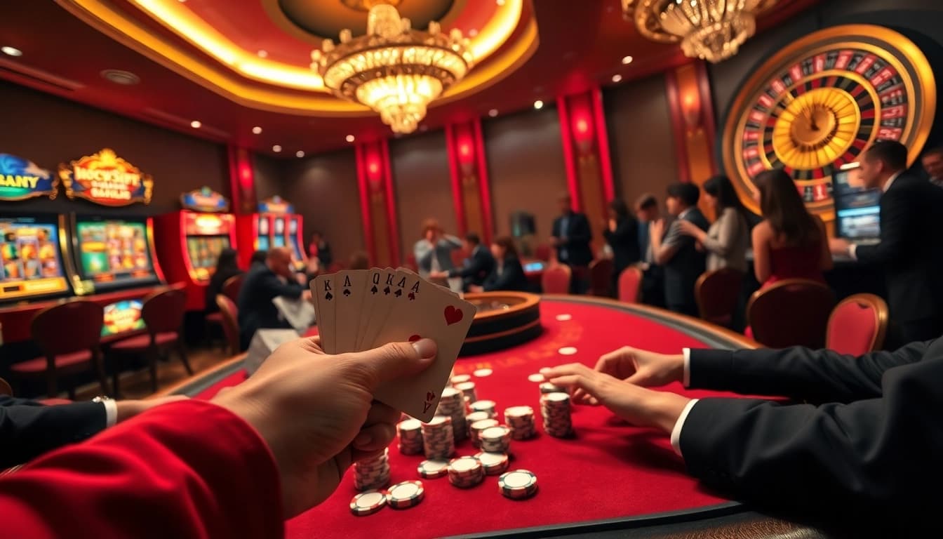 Experience thrilling gameplay at https://99ok.spot/ with luxurious casino tables and engaging poker action.