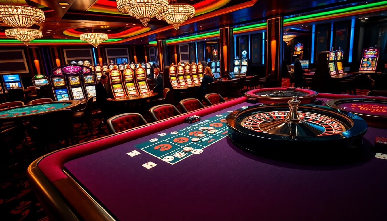 Experience the vibrant casino atmosphere at https://rr88k1.com/ with elegant tables, roulette wheels, and exciting gameplay.