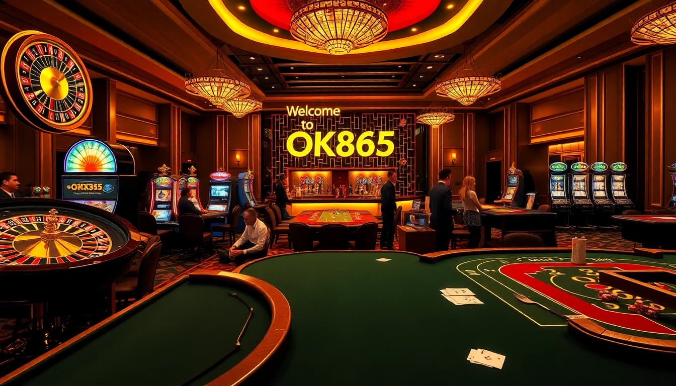 Experience thrilling casino action at https://ok365t.fit/ with vibrant slot machines and dynamic gaming tables.