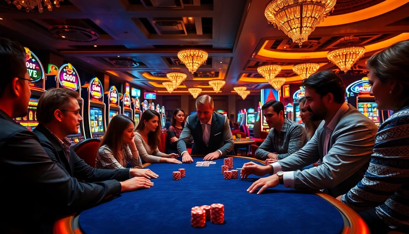 Experience the thrill of winning at Slot Gacor games with an exciting casino atmosphere.