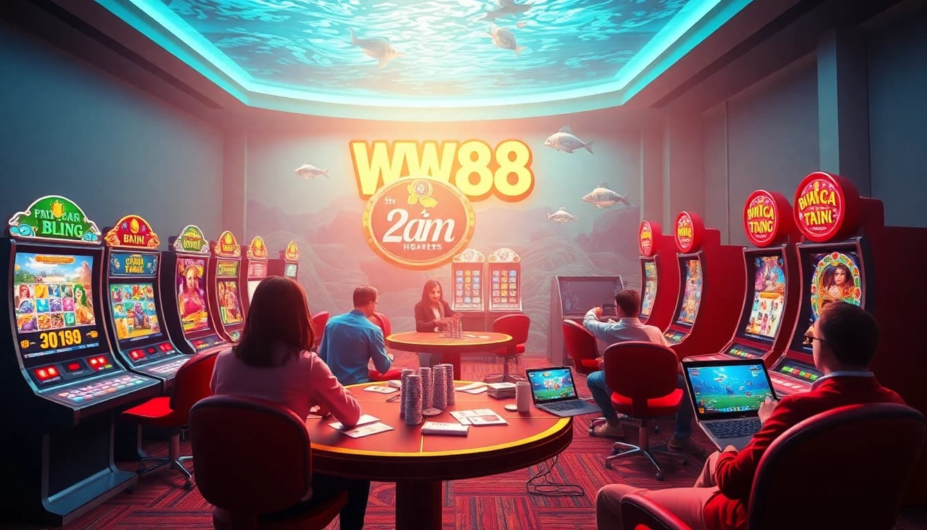 Engaging online gaming experience at WW88 featuring exciting games and vibrant graphics.