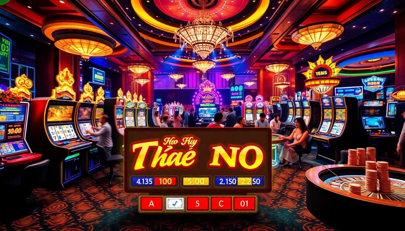 Nổ Hũ Đổi Thưởng slot game interface showcasing vibrant colors and engaging gameplay.