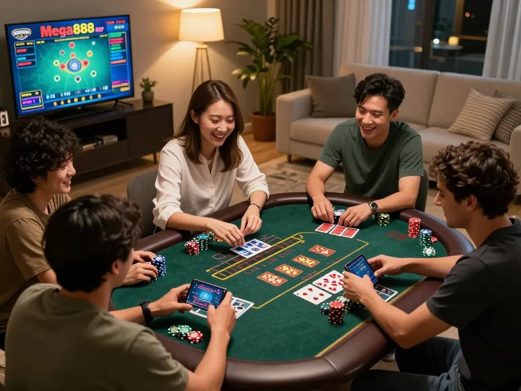 Alami keseronokan permainan apabila anda memuat turun Mega888 APK untuk Android dan bermain dari rumah
