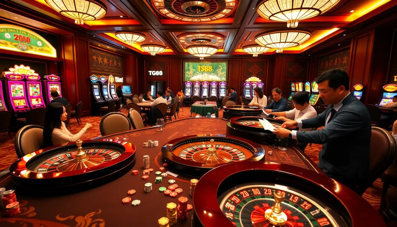 Play exciting casino games at https://tg88co.com/ with vibrant tables and engaging players.