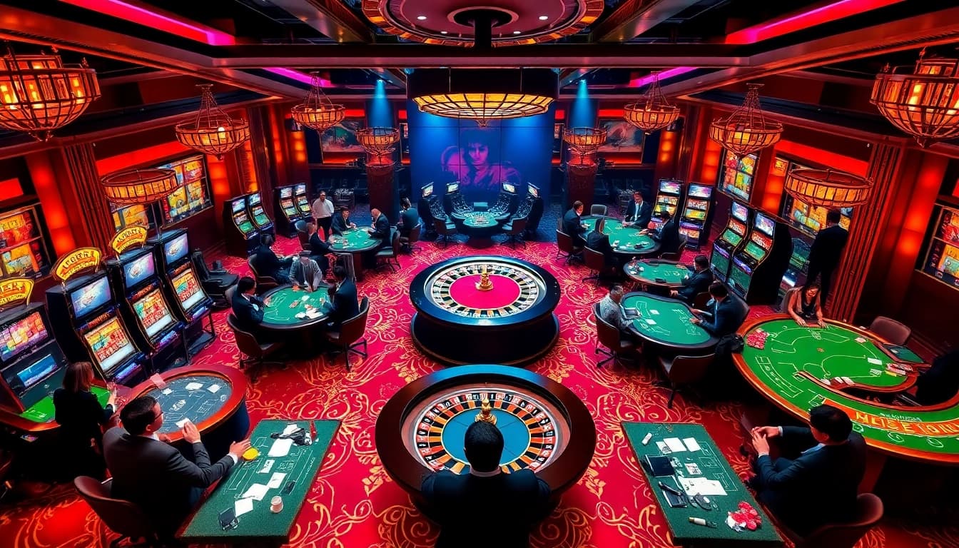 Engage in exciting games at https://ee88.gb.net/ with a vibrant casino atmosphere filled with excitement and luxury.