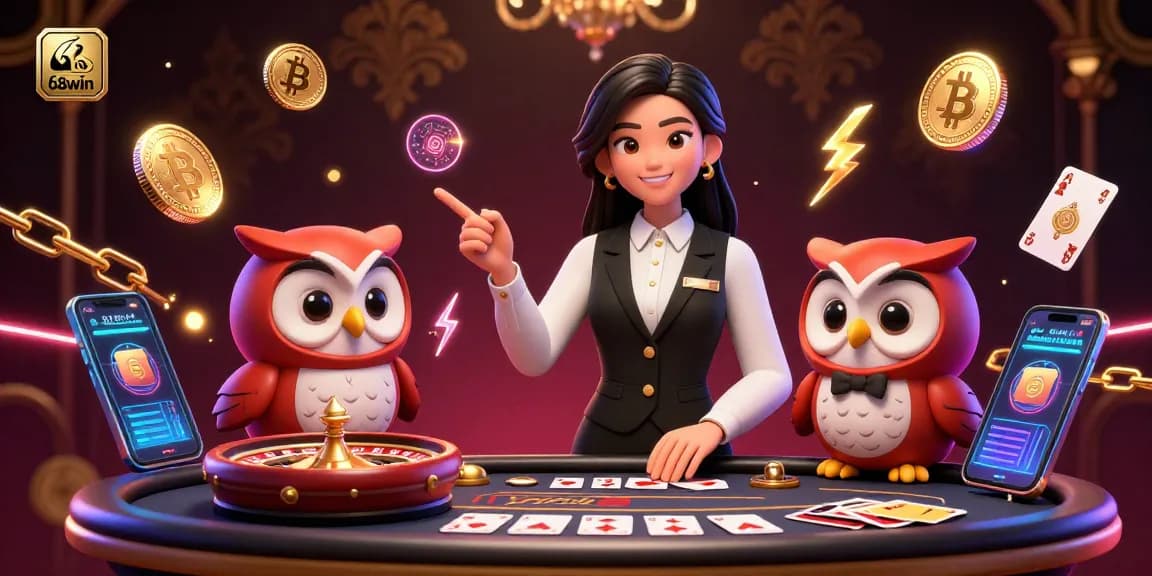 Engage in thrilling baccarat at 68win with expert dealers and dynamic gaming elements.