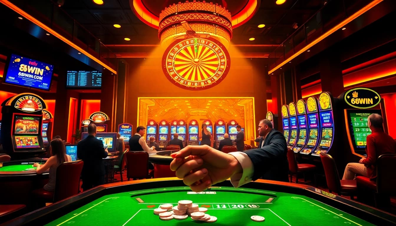 Experience the thrill of betting at 68win.com with vibrant casino games and exciting experiences.