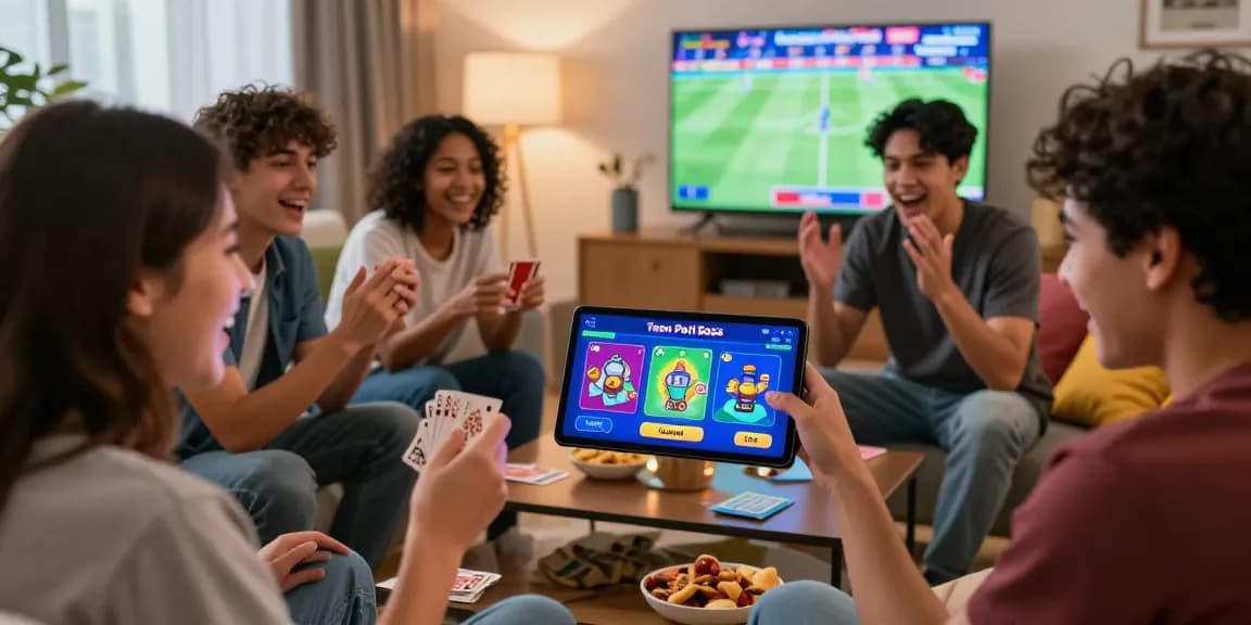 Capture the excitement of friends playing Teen Patti Boss on mobile - try it now for real cash rewards!