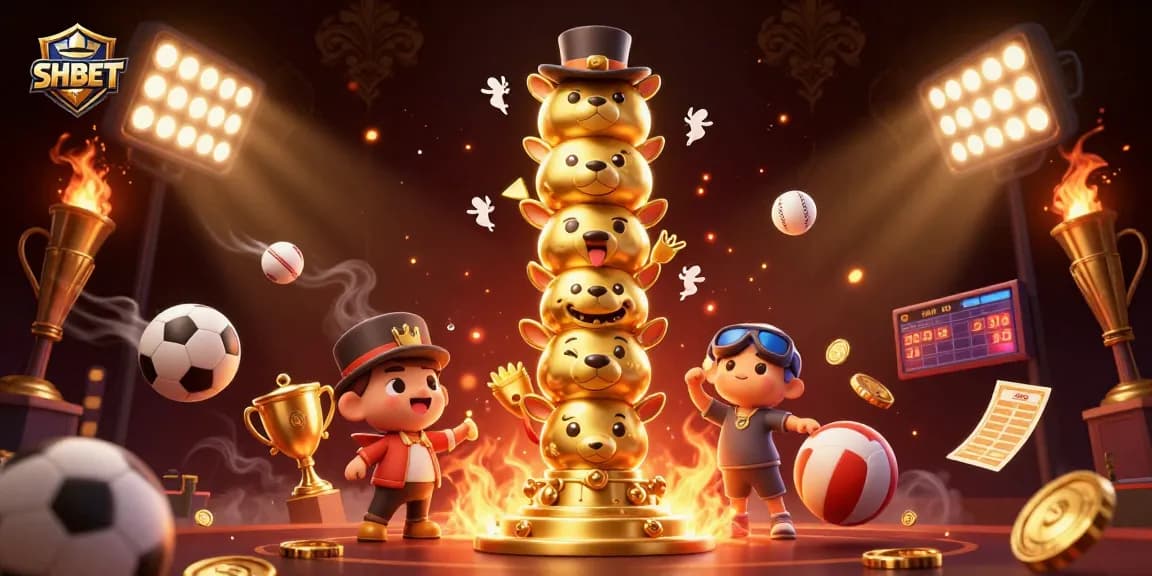Engage in exciting gaming at SHBET with dynamic casino action and vibrant 3D illustrations