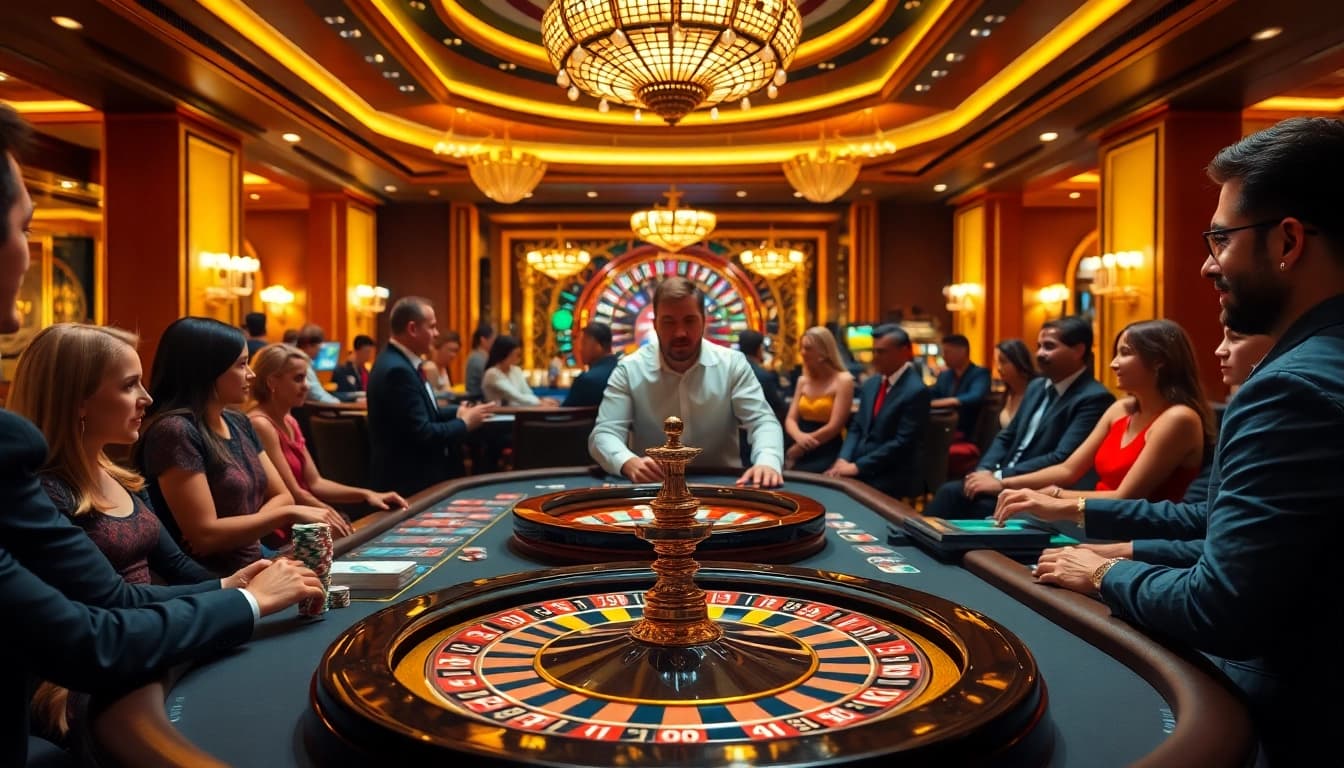 Exciting gameplay at 88xx poker table with vibrant chips and cards.