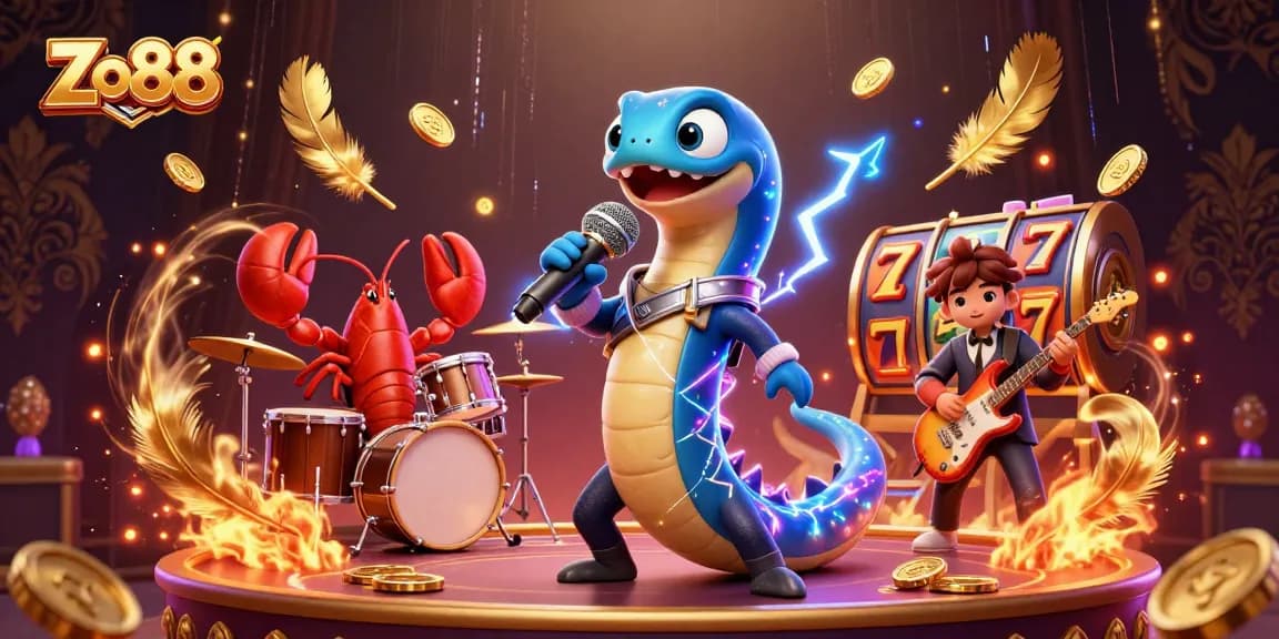Catch the electrifying Zo88 performance in this underwater casino showdown with action-packed gaming elements.