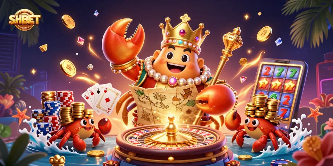 Win big with SHBET while enjoying a vibrant 3D casino experience filled with treasures.