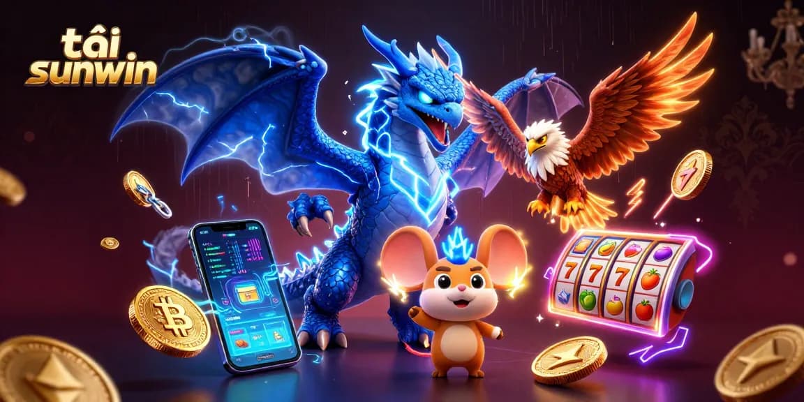 Spin winning slots with Bluetooth technology featuring tải sunwin and electrifying fantasy characters