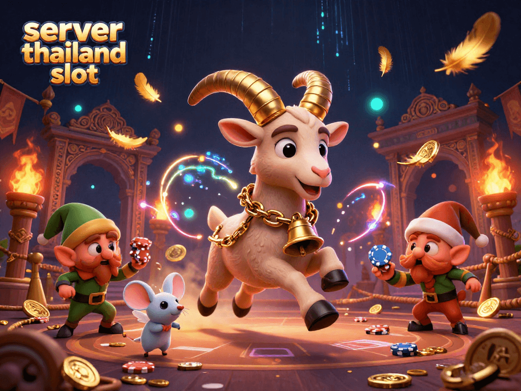 Experience the thrilling atmosphere of the server thailand slot casino with Krampus, an angel mouse, and mischievous elf gremlins.