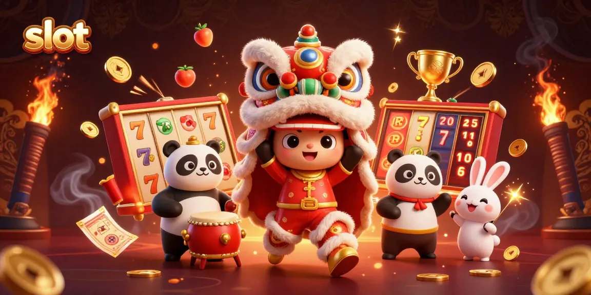 Slot gacor yang menarik dengan karakter lucu di dalamnya, menampilkan permainan slot yang mendebarkan.