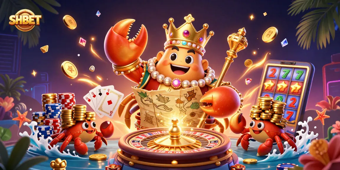 Win big with SHBET while enjoying a vibrant 3D casino experience filled with treasures.