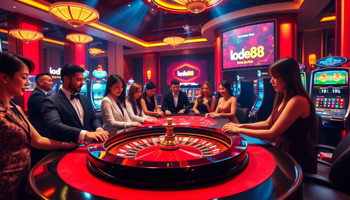 Experience the thrill of gambling at link vào lode88 with exciting casino games and vibrant atmosphere.