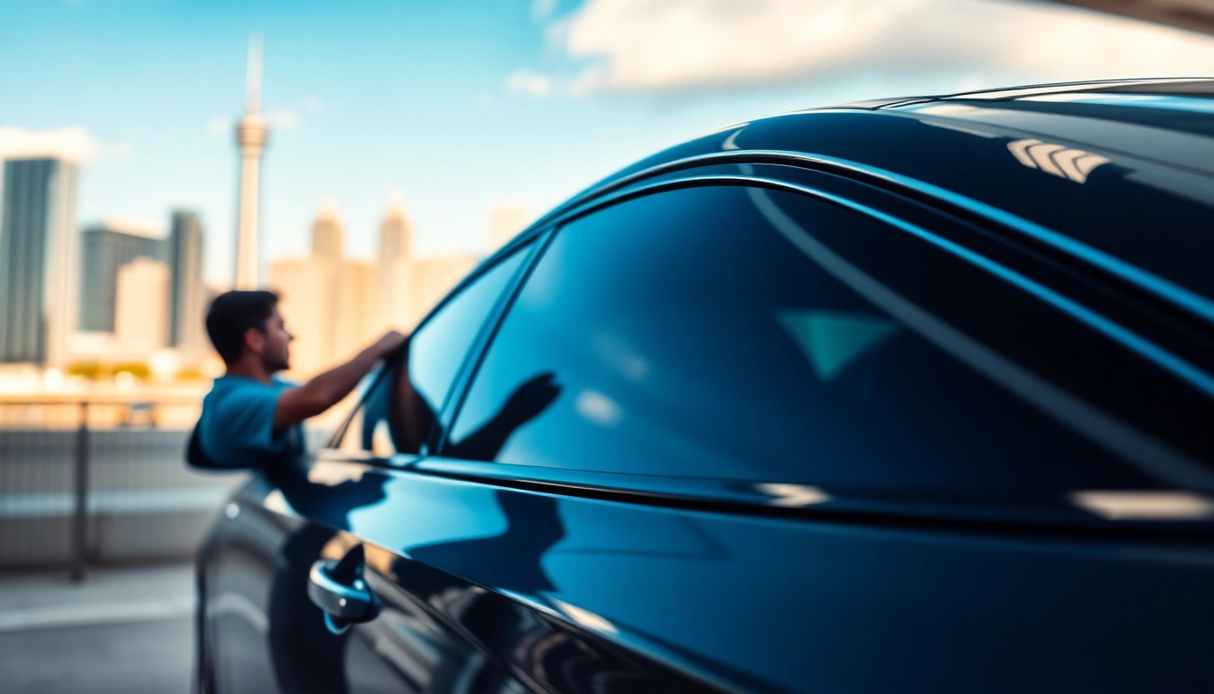 Enhance your vehicle with expert window tinting Cleveland TN for improved style and UV protection.