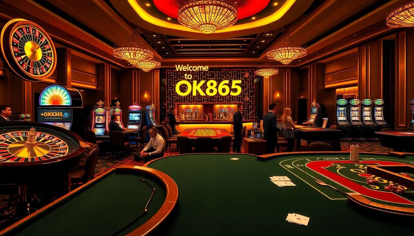 Experience thrilling casino action at https://ok365t.fit/ with vibrant slot machines and dynamic gaming tables.