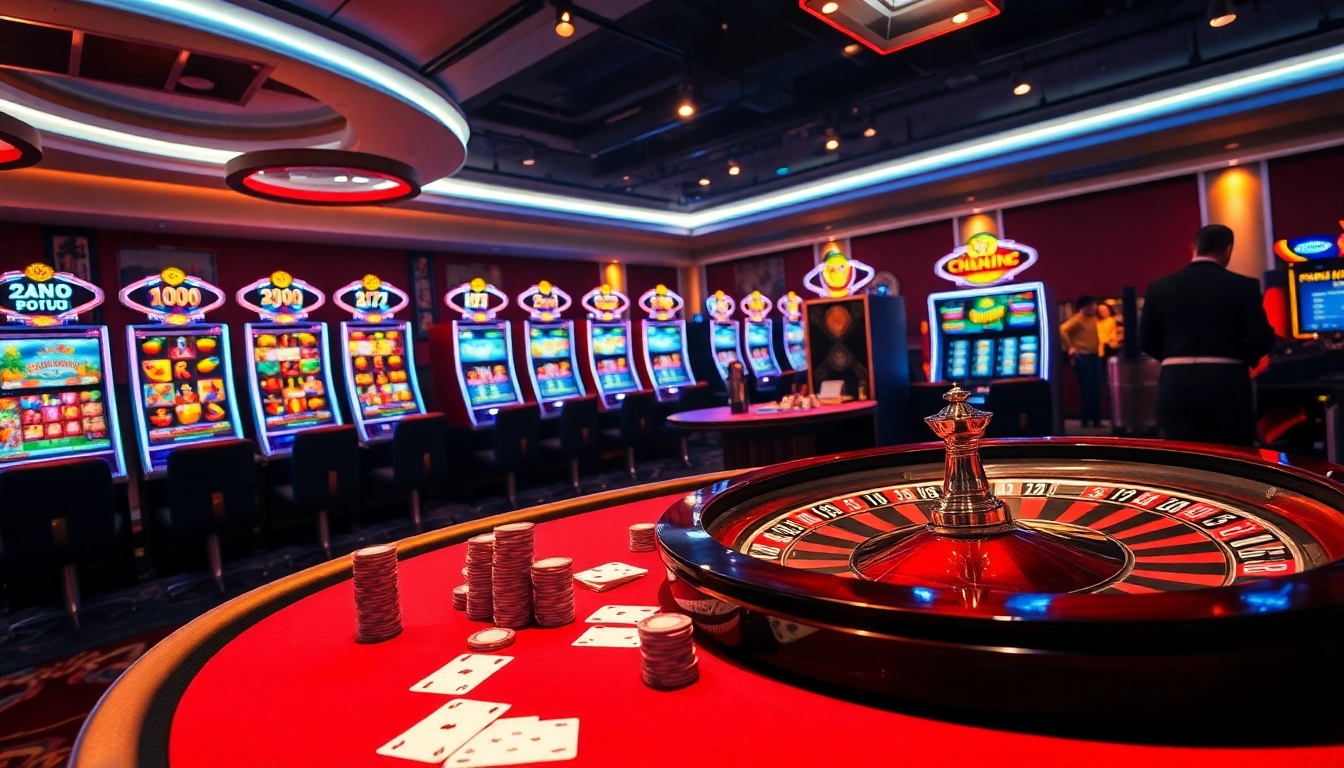 Bong88 unveils an exciting poker night with vibrant chips and a thrilling roulette wheel spin.