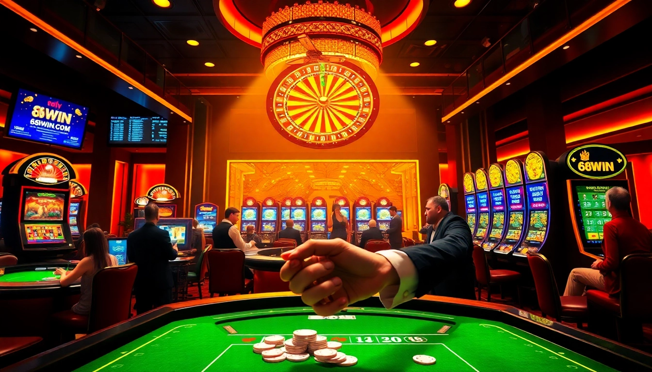 Experience the thrill of betting at 68win.com with vibrant casino games and exciting experiences.
