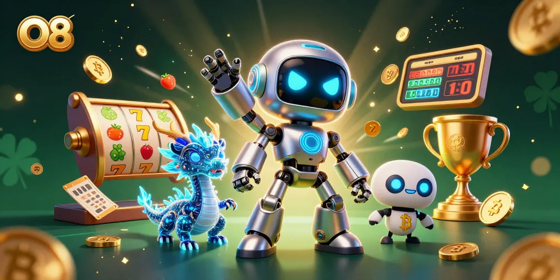 Win big at O8 with vibrant 3D casino games and futuristic elements for exciting play!