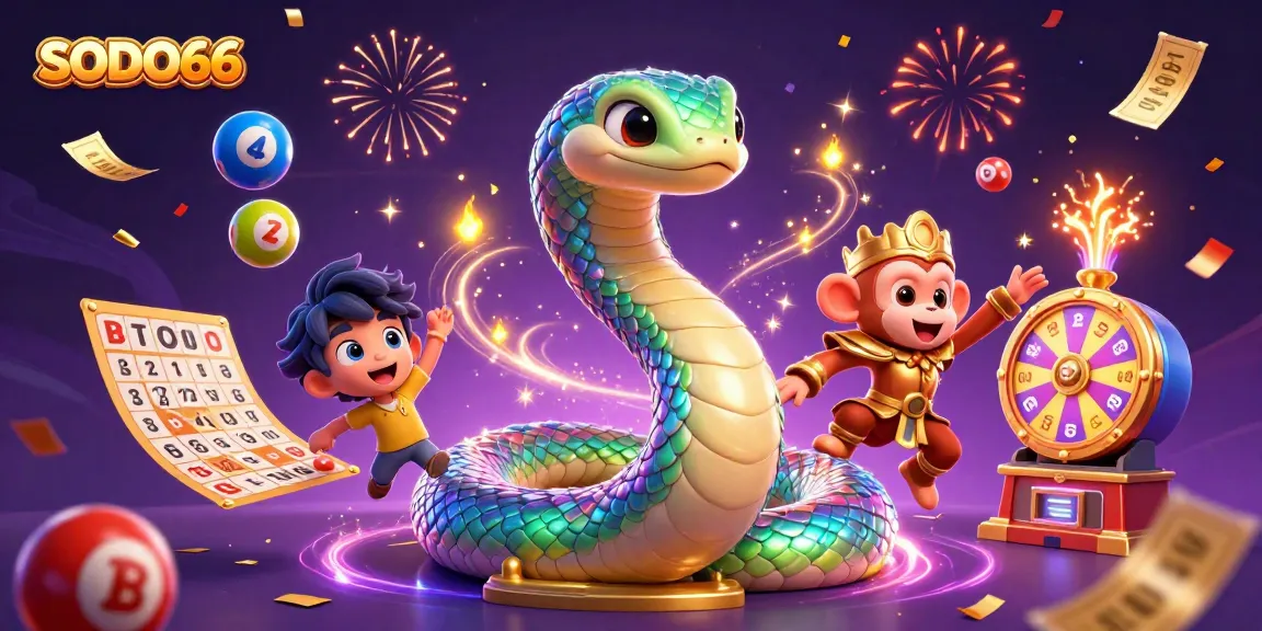 SODO66 offers thrilling lottery experiences with vibrant games, balloons, and festive visuals.