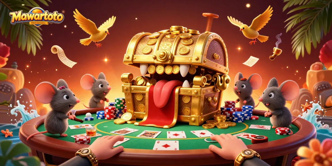 Menangkan hadiah besar di mawartoto dengan ilustrasi kasino penuh warna dan elemen permainan menarik.