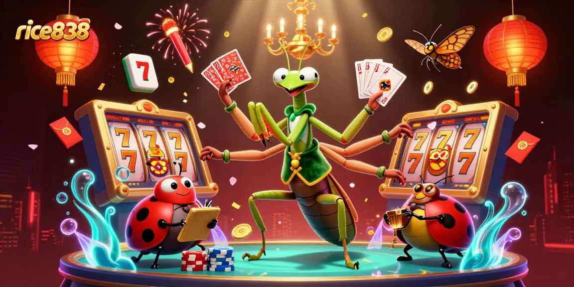 Engage with rice838's thrilling live slots and casino action featuring vibrant characters and rich game elements.