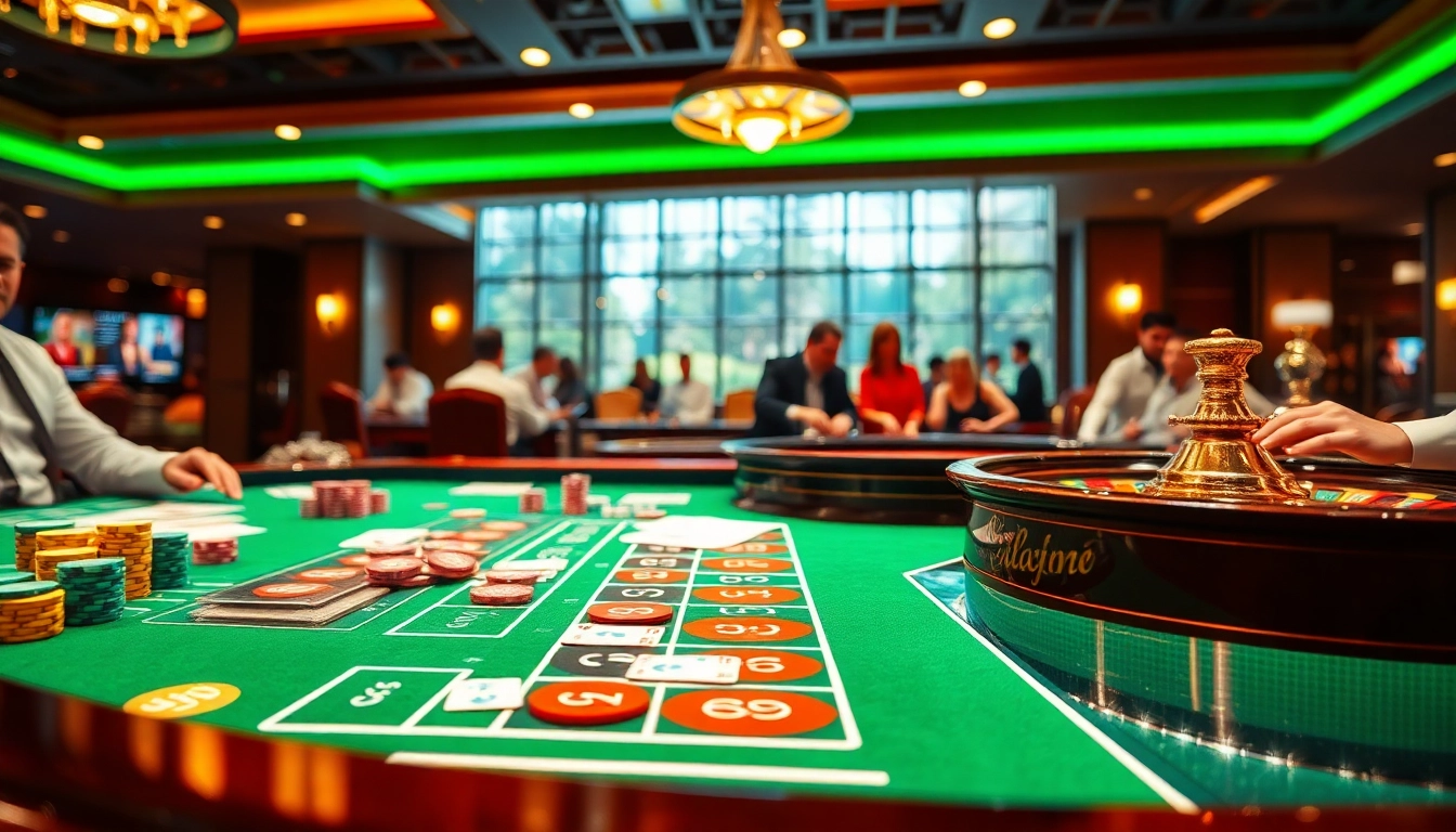 5777 bet app-এর গেমসের জন্য উজ্জ্বল ক্যাসিনো পরিবেশের ছবি।