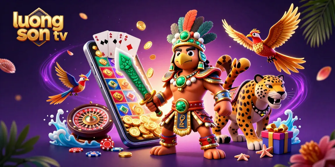 Experience thrilling gameplay with luong son tv in an exciting casino scene featuring vibrant 3D characters.